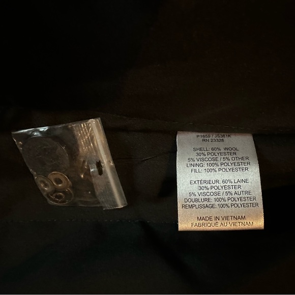 Pendleton Roslyn Plaid Wool Blend Duffle Coat XS - Picture 6 of 12